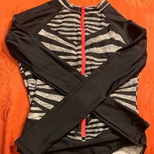 A one piece speedo swimsuit for women.